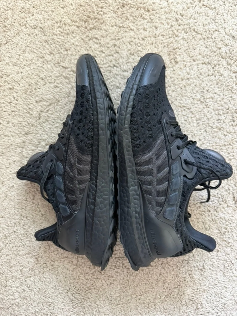 adidas Ultraboost Climacool DNA Mens 8 Triple Black Sneakers GY1975 Unworn